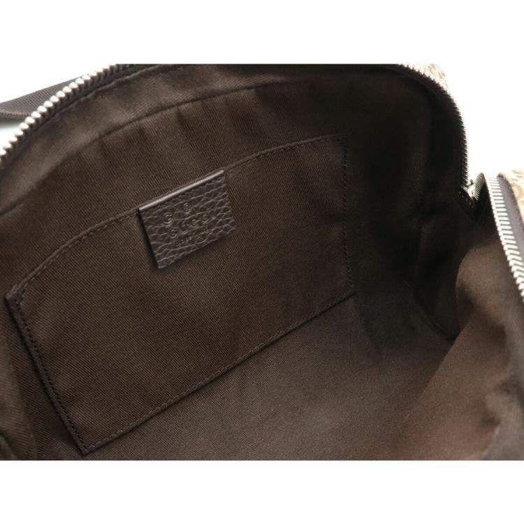 Pre Owned Gucci Beige GG Canvas Waist Belt Bag