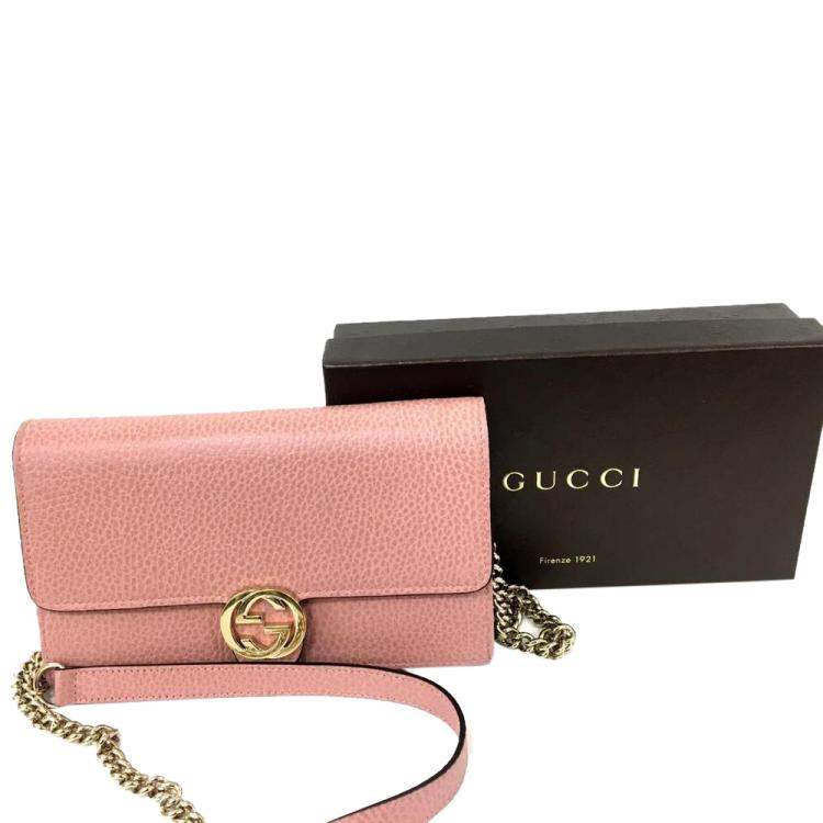 gucci interlocking g chain wallet
