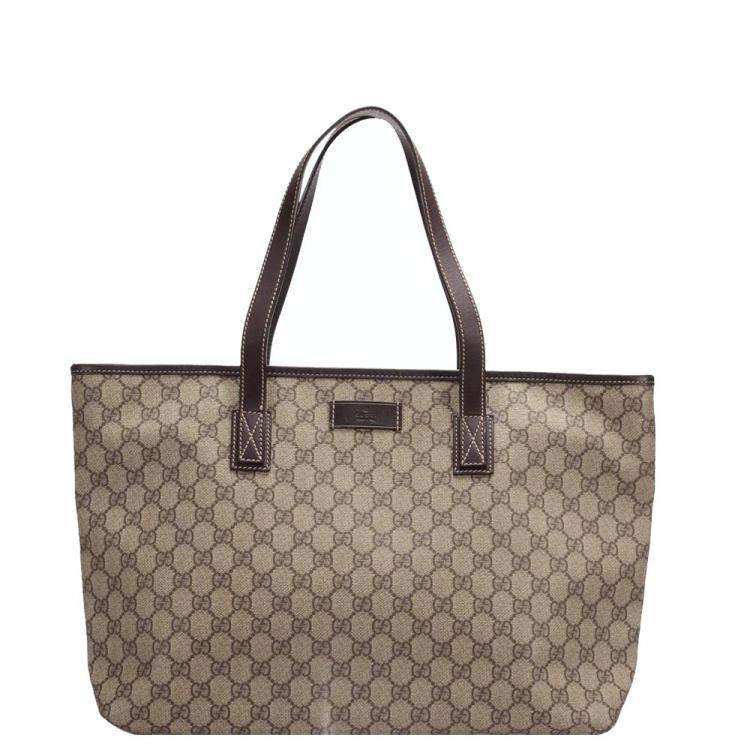 gucci supreme tote bag