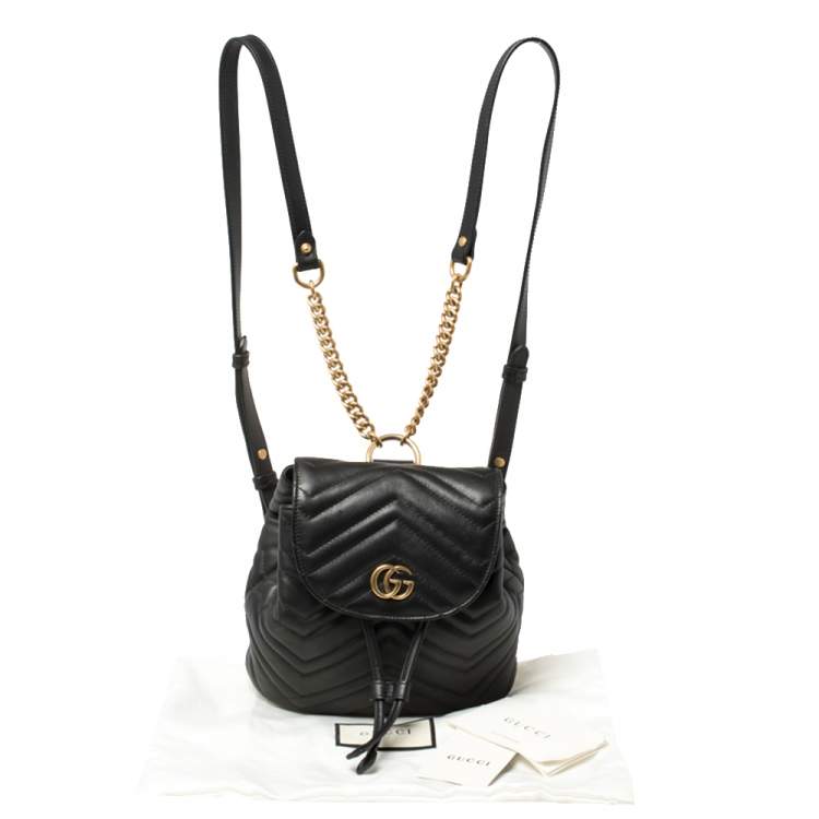 gucci backpack gg marmont