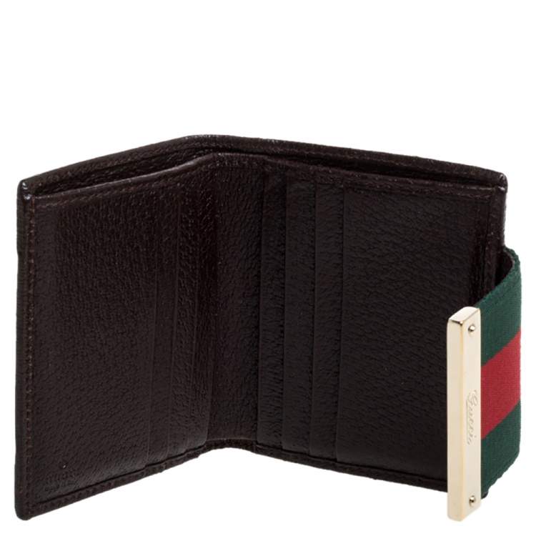 Leather Wallet with Elastic Band for Men or Women