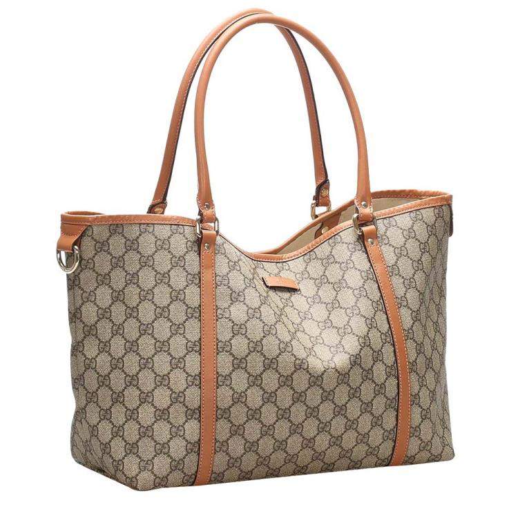 gg supreme canvas tote
