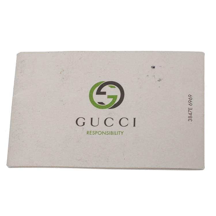 مملوكة مسبقًا Gucci Black Leather Small Bamboo Daily Top Handle Bag