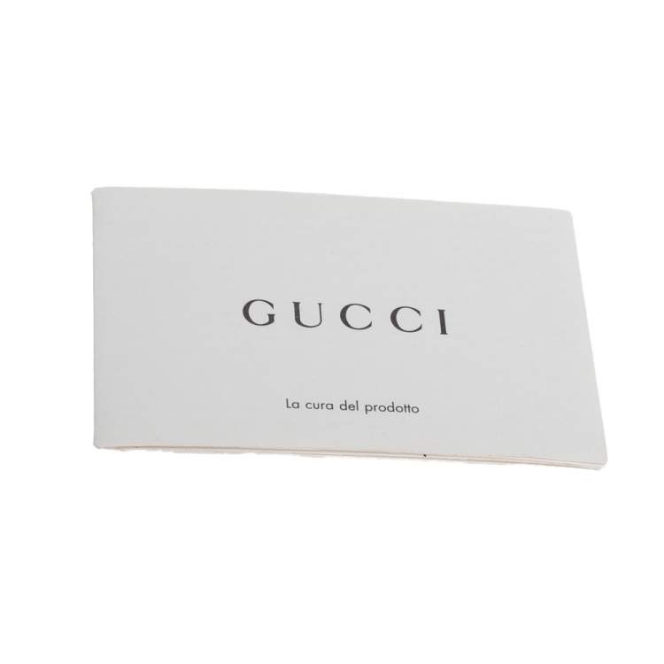 Pre Owned Gucci Blue Floral Print Leather Mini Web Sylvie Top Handle Bag