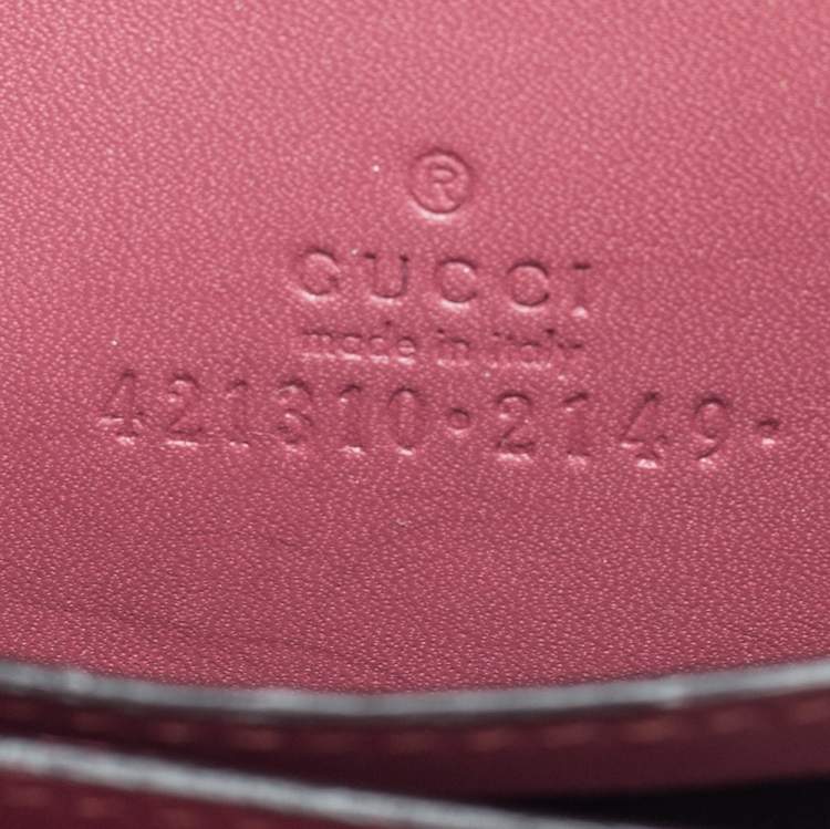 مملوكة مسبقًا Gucci Multicolor GG Supreme Blooms Canvas Coin Purse