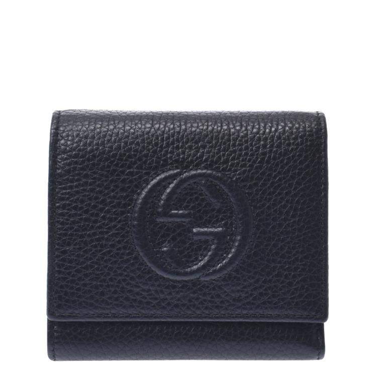 gucci black soho wallet