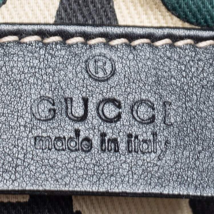 Pre Owned Gucci Black Guccissima Leather Princy Wristlet Clutch