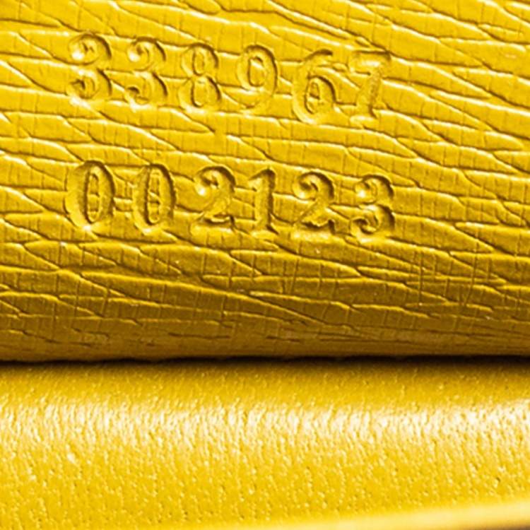 Pre Owned Gucci Green Leather Shanghai Heartbeat Top Handle Bag