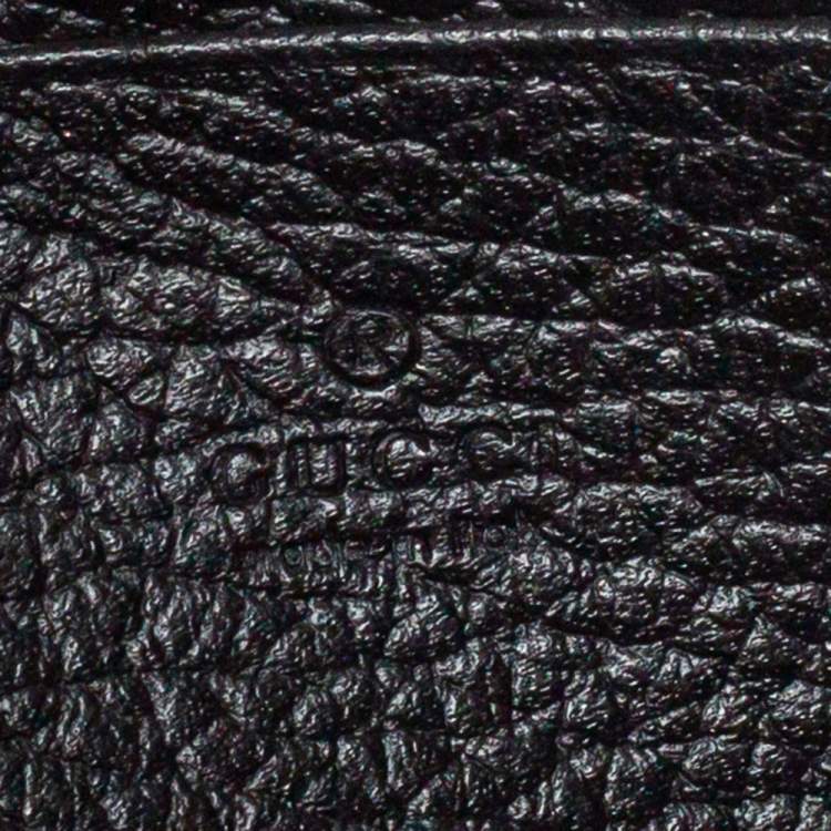 Pre Owned Gucci Black Leather Dionysus Wallet On Chain