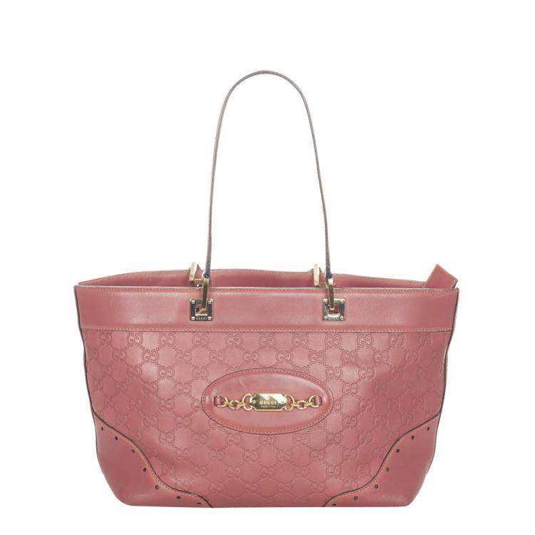 gucci pink guccissima