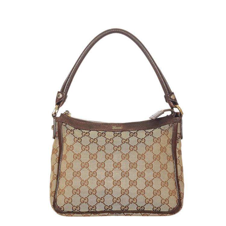 gucci fabric shoulder bag