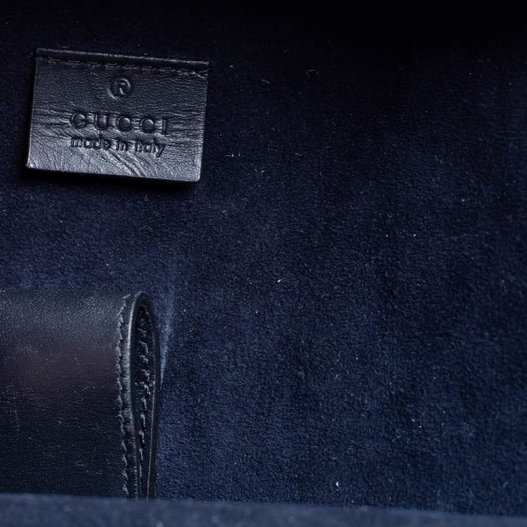 Pre Owned Gucci Beige/Blue GG Blooms Supreme Canvas and Leather Backpack