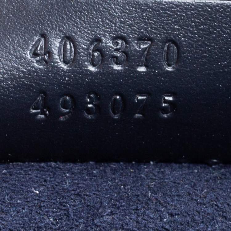 Pre Owned Gucci Beige/Blue GG Blooms Supreme Canvas and Leather Backpack