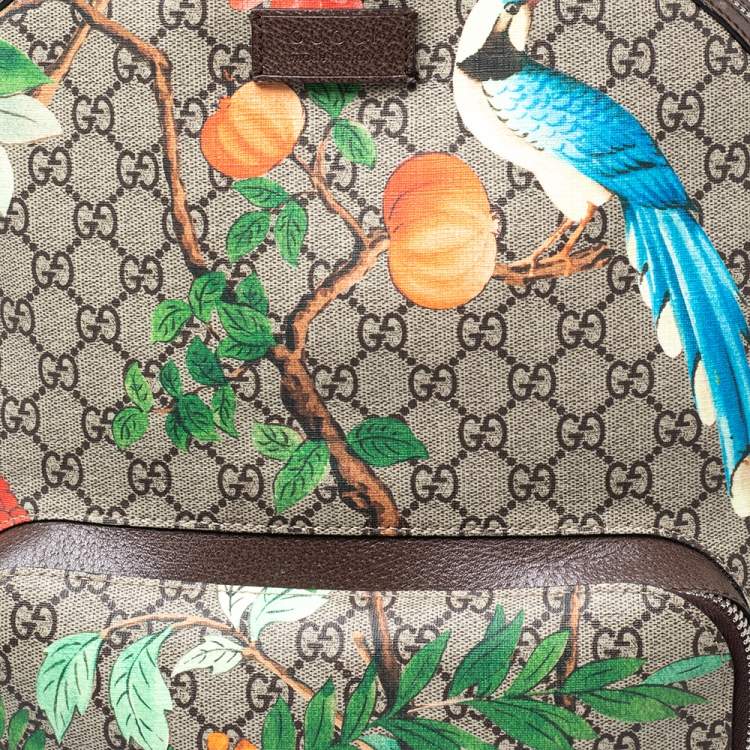 Pre Owned Gucci Multicolor Tian GG Supreme Canvas Day Backpack