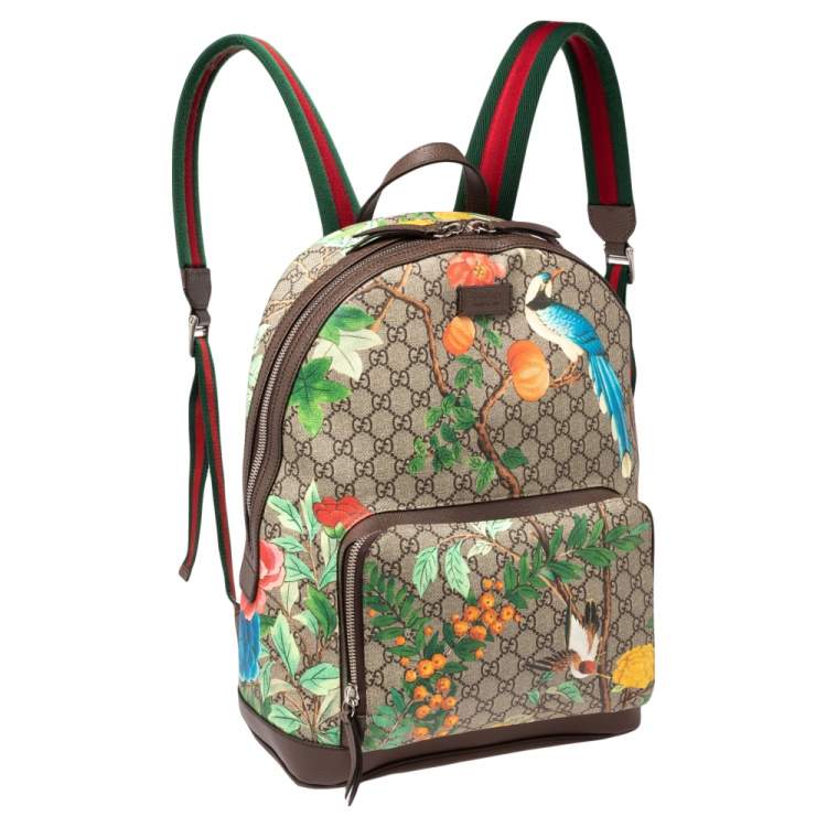 Pre Owned Gucci Multicolor Tian GG Supreme Canvas Day Backpack