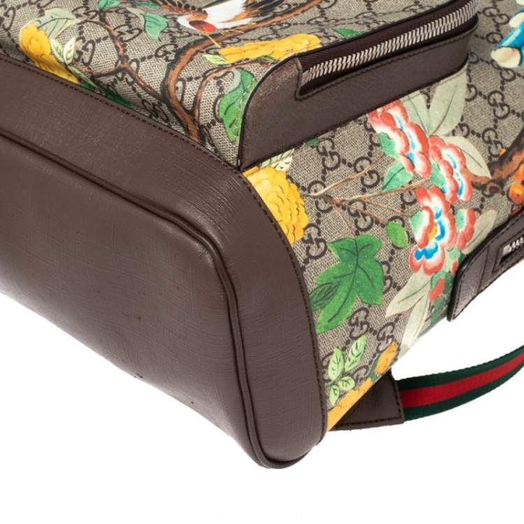 Pre Owned Gucci Multicolor Tian GG Supreme Canvas Day Backpack