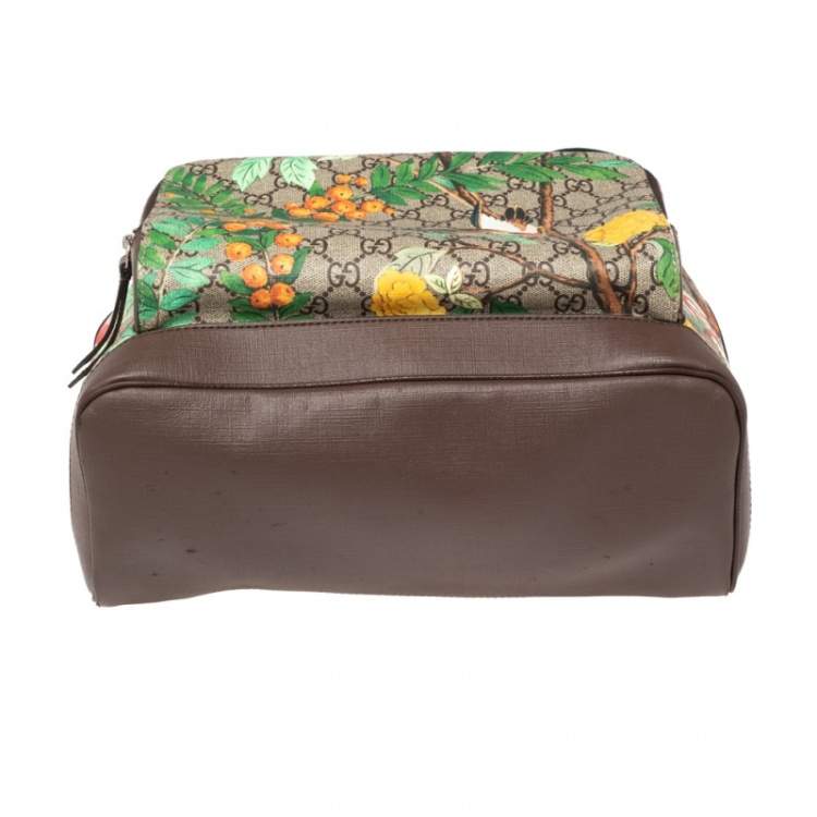 Pre Owned Gucci Multicolor Tian GG Supreme Canvas Day Backpack