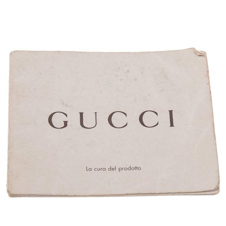 Pre Owned Gucci Metallic Gold Leather Bamboo Top Handle Shopper Tote