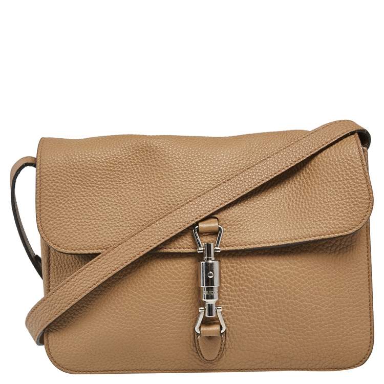 Gucci Beige Leather Jackie Crossbody Bag Gucci | The Luxury Closet