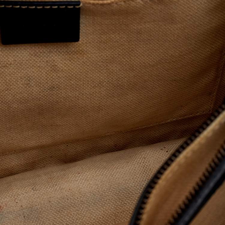 Pre Owned Gucci Multicolor Leather Dionysus Medium Bamboo Top Handle Bag