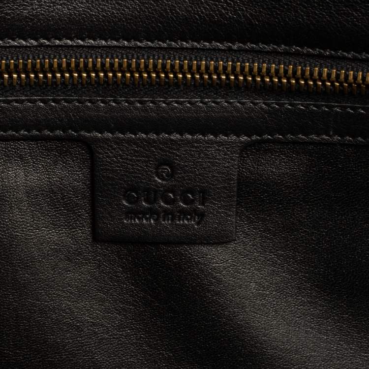 Pre Owned Gucci Multicolor Iridescent Crackled Leather 58 Clutch