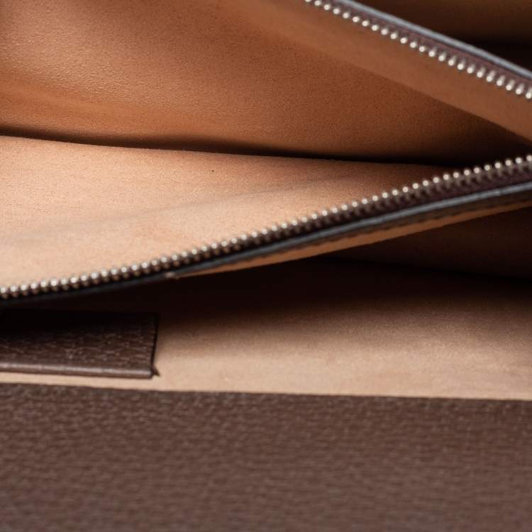 مملوكة مسبقًا Gucci Beige/Brown GG Supreme Canvas and Leather Dionysus Top Handle Bag