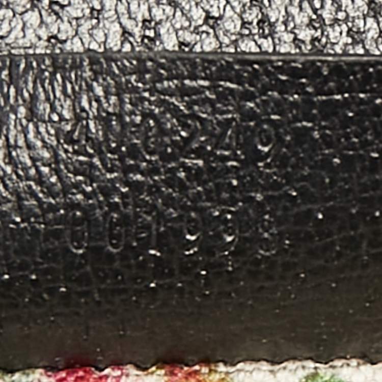 Pre Owned Gucci Black Leather Small Dionysus Web Shoulder Bag