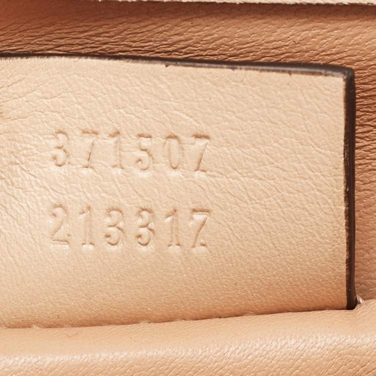 Pre Owned Gucci Beige Python Crystal Embellished Interlocking G Broadway Clutch
