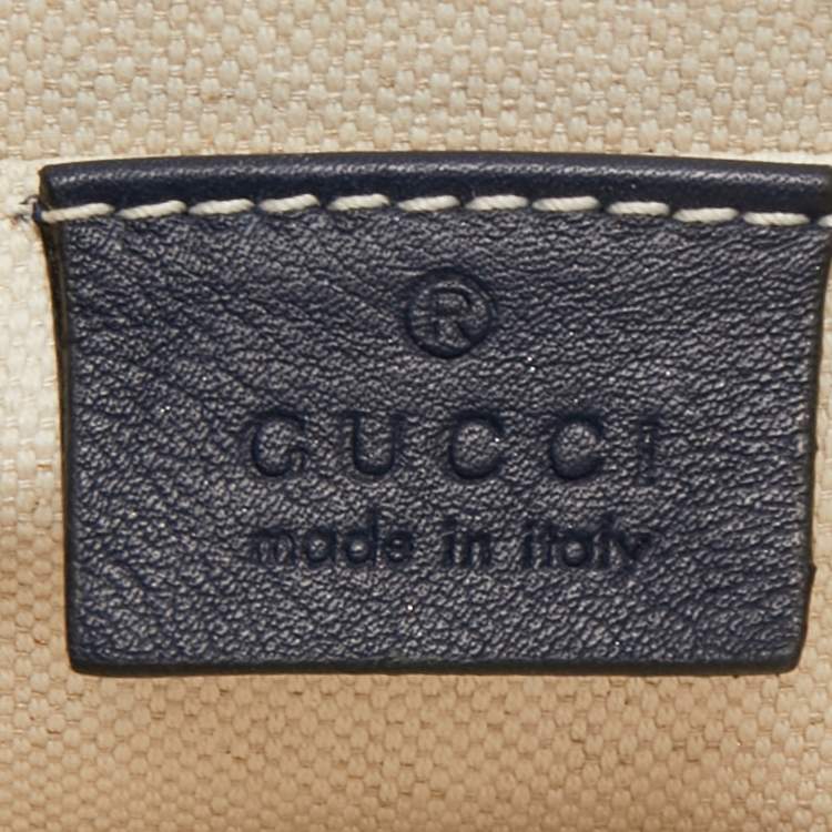 Pre Owned Gucci Tri Color Leather Medium Dionysus Bamboo Top Handle Bag