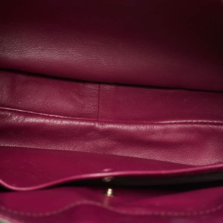 Pre Owned Gucci Multicolor Python Leather Lady Lock Top Handle Bag