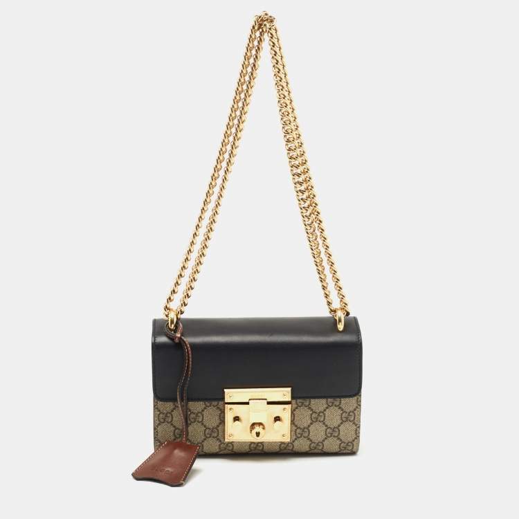 Gucci padlock clearance black