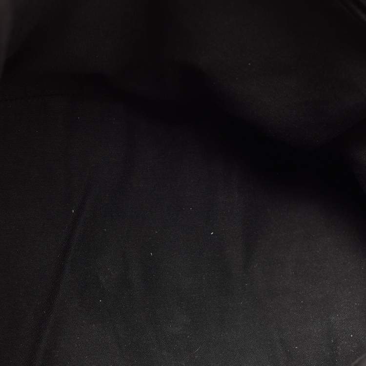 Pre Owned Gucci Black Leather Dome Satchel
