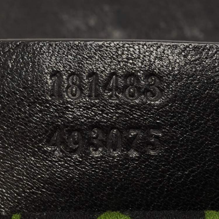 Pre Owned Gucci Black Leather Small Duchessa Shoulder Bag