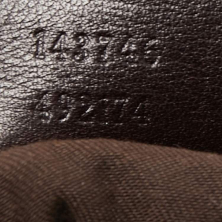 مملوكة مسبقًا Gucci Brown GG Canvas and Leather Hobo