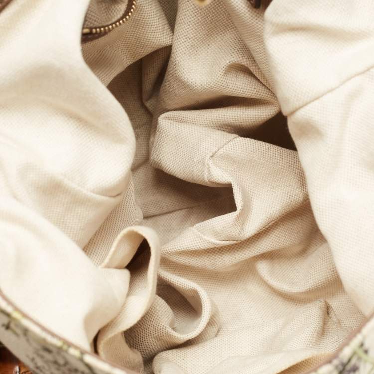 مملوكة مسبقًا Gucci Multicolor Floral Print Canvas and Leather Medium New Jackie Hobo 