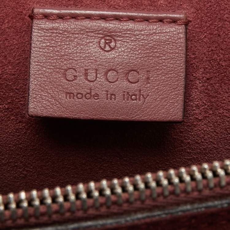 مملوكة مسبقًا Gucci Beige/Maroon GG Supreme Blooms Print Canvas and Suede Medium Dionysus Shoulder Bag