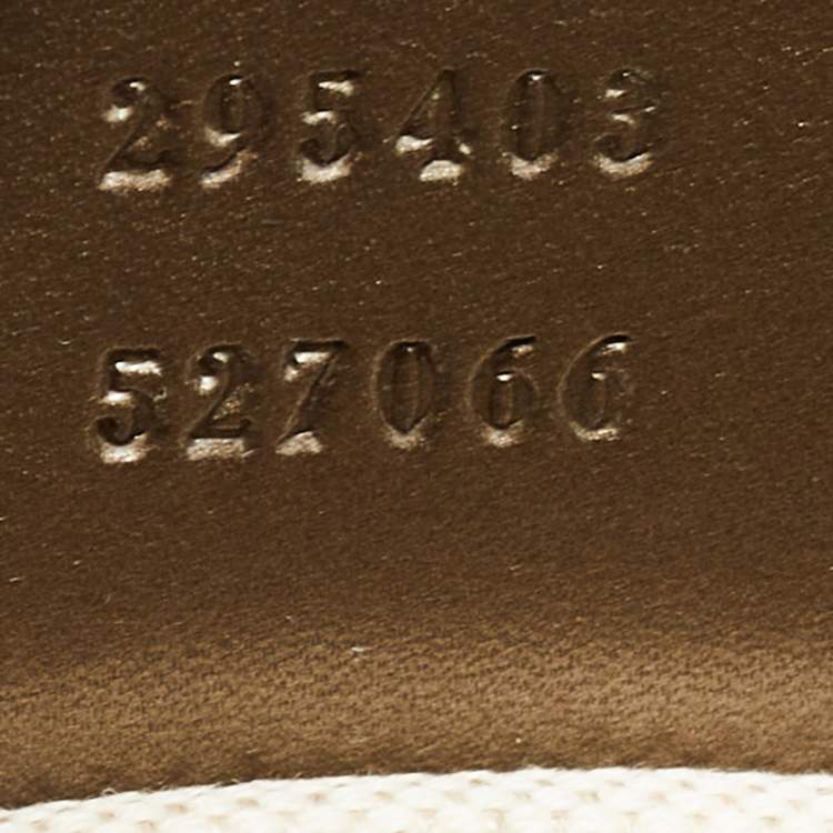 Pre Owned Gucci Gun Metal Guccissima Patent Leather Large Emily Chain Shoulder Bag