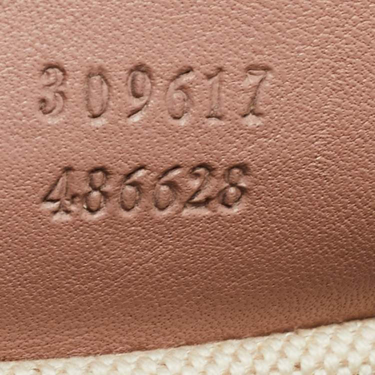 Pre Owned Gucci Pink Microguccissima Patent Leather Nice Dome Satchel