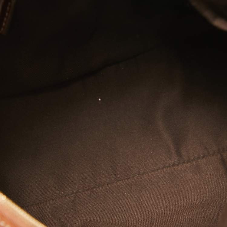 مملوكة مسبقًا Gucci Brown Leather Medium Horsebit Handle Hobo 