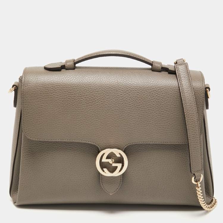 Gucci Medium Interlocking G Top Handle Bag