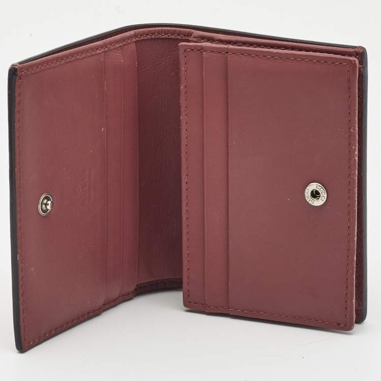 Gucci Card Case Wallet Blooms GG Supreme Blue/Beige/Red - US