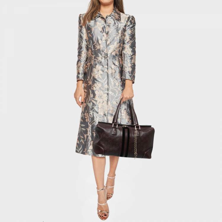 Pre Owned Gucci Brown Guccissima Leather Doctor Bag