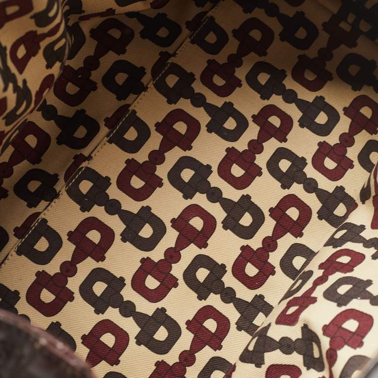 Pre Owned Gucci Brown Guccissima Leather Doctor Bag