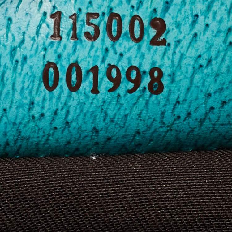 Pre Owned Gucci Beige/Green GG Canvas and Leather Hobo