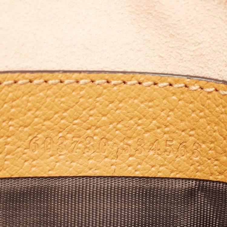 Pre Owned Gucci x Disney Brown GG Supreme Canvas and Leather Mickey Mouse Round Backpack