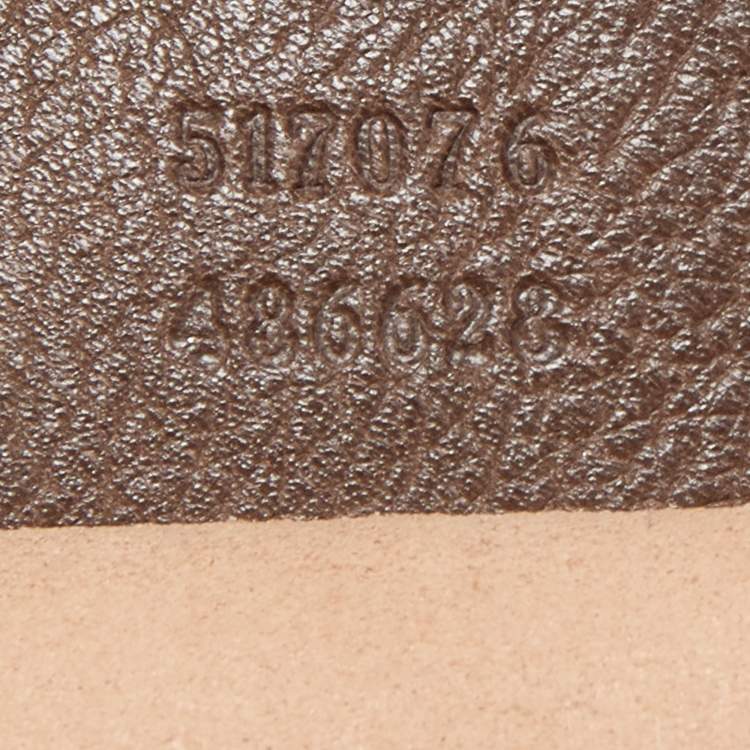Pre Owned Gucci Brown/Beige GG Supreme Canvas and Leather Ophidia Belt Bag