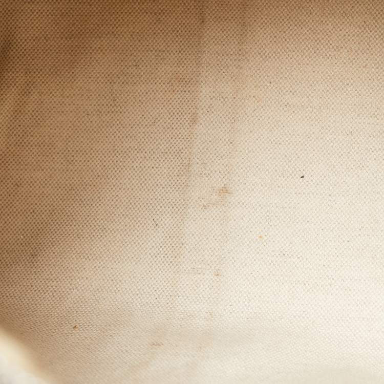 Pre Owned Gucci Silver GG Supreme Canvas Medium Joy Boston Bag