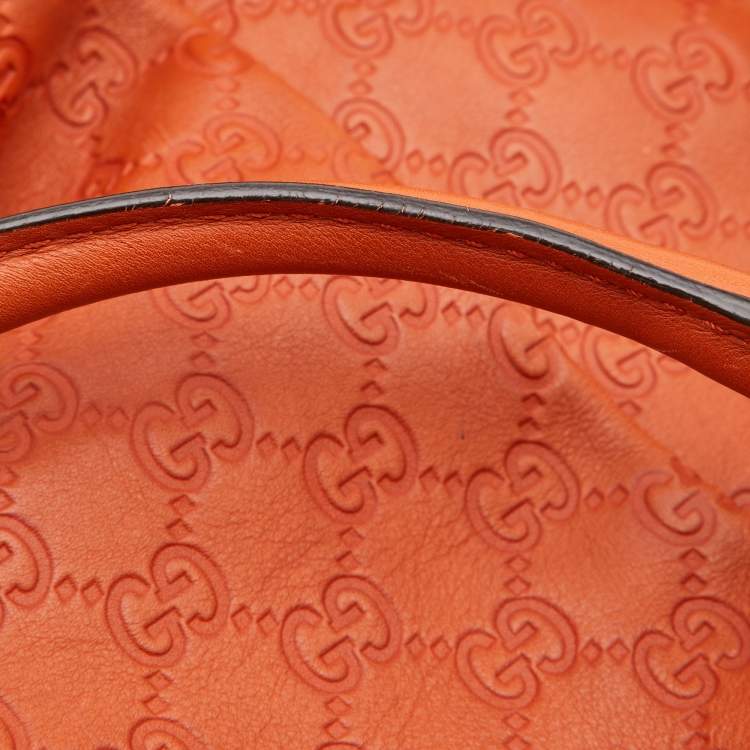 Gucci Orange Guccissima Leather Sukey Tote Gucci | The Luxury Closet