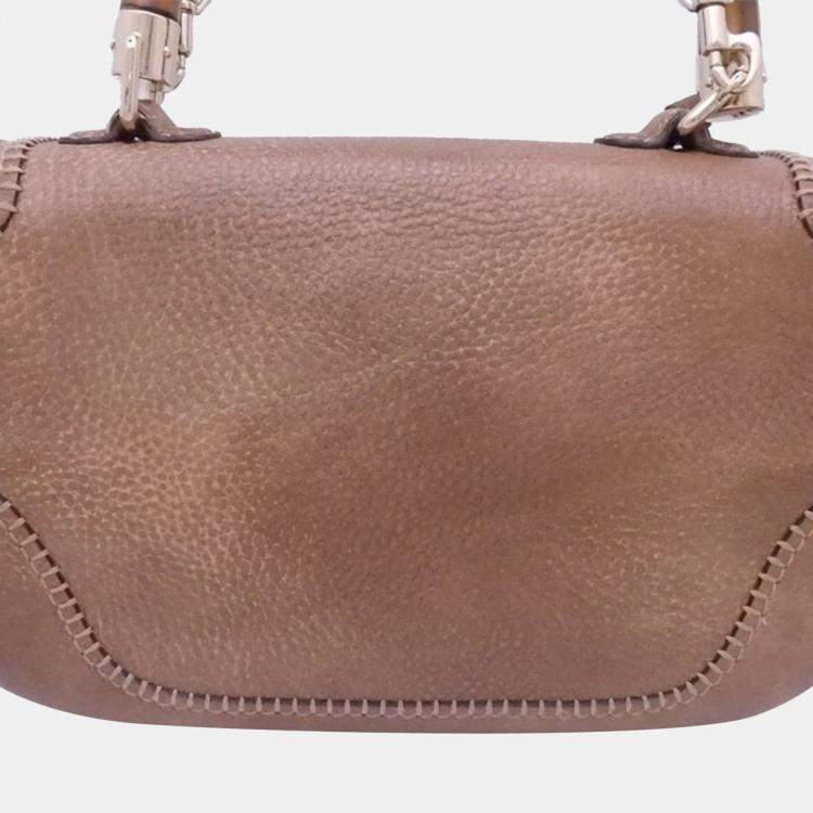 Gucci Brown Ombre Leather Medium Lady Web Shoulder Bag Gucci