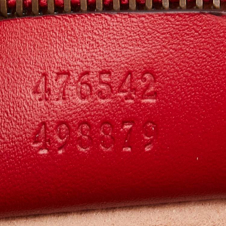 Pre Owned Gucci Multicolor Leather Queen Margaret Shoulder Bag